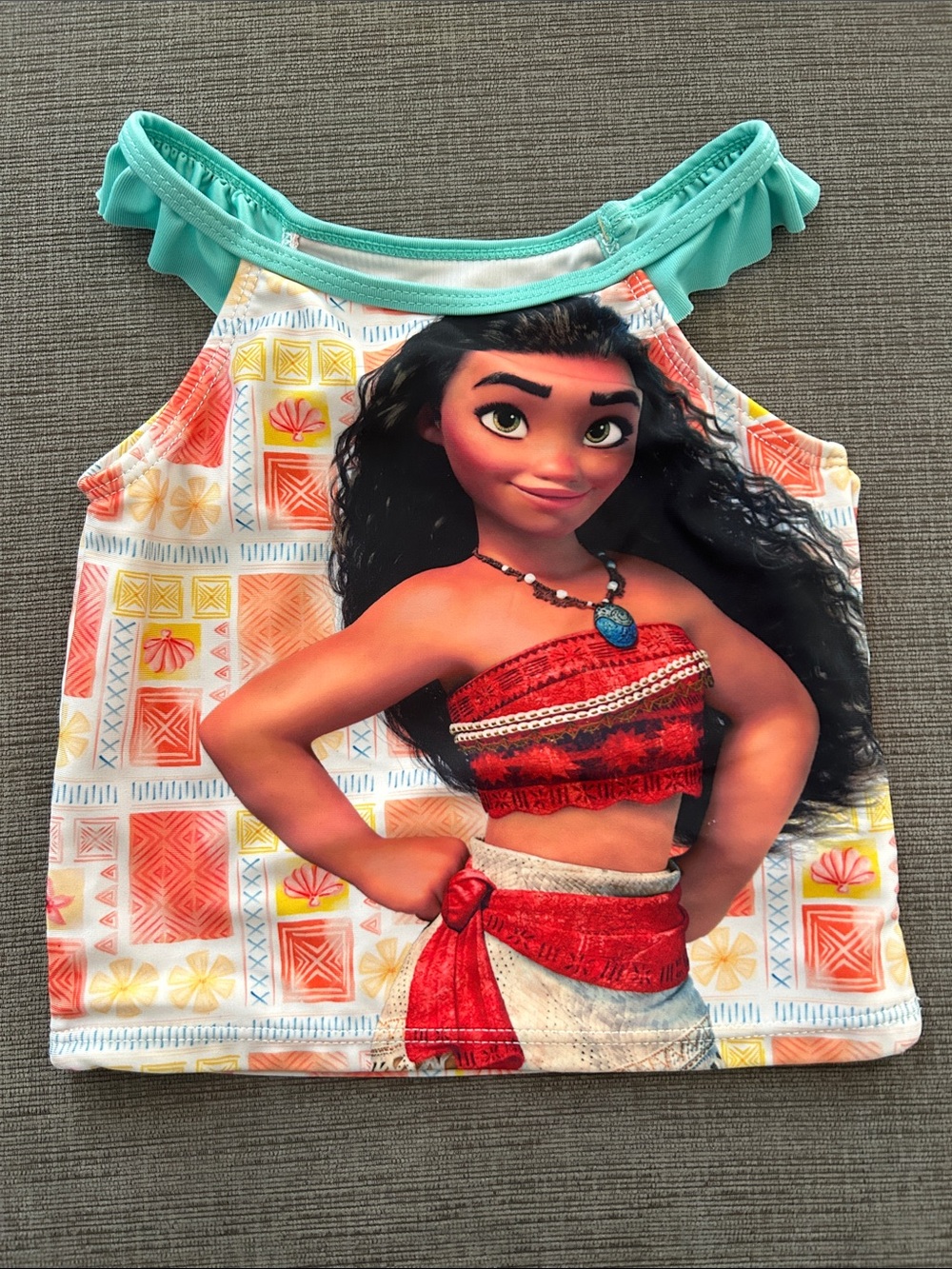 Disney Moana Bikini Top Toddler Girl 3T